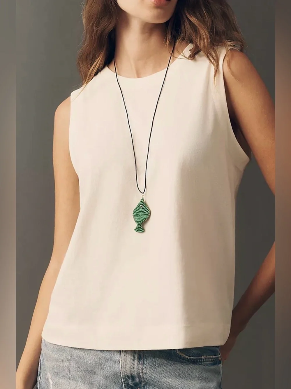 Anthropologie Kate Mancini x Maeve The Lobsterman Tank 🦞